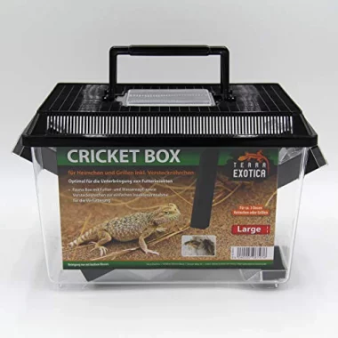 Terra Exotica Cricket Box - in Small oder Large - Transportbox für Reptilien