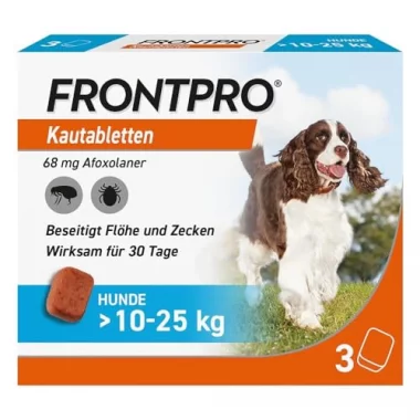 Frontpro Hundetabletten gegen Zecken