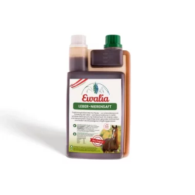 EWALIA Leber-Nierensaft - Vitalisierendes Ergänzungsfuttermittel für Pferde