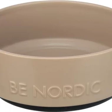 TRIXIE BE NORDIC - moderner Fressnapf mit rutschfester Gummierung