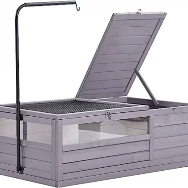 Hölzernes Schildkrötenhaus Großer Schildkröten