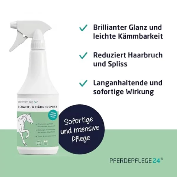 PFERDEPFLEGE24 Schweif und Mähnenspray für Pferde – Bild 3