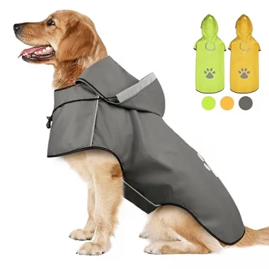Regenjacke DQGHQME Haustier Große Hunde