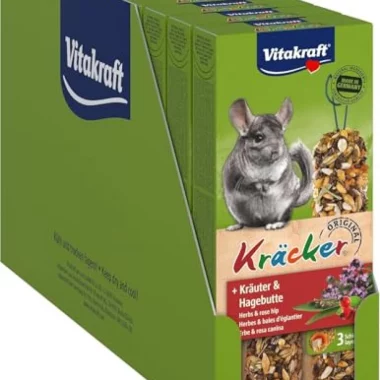 Vitakraft Kräcker, Knabberstangen für Chinchillas, zur Zahnpflege