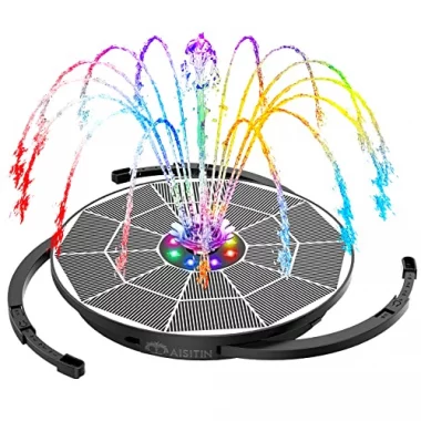 AISITIN 3,5W LED Solar Springbrunnen