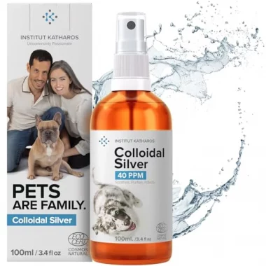 Kolloidales Silberspray von höchster Qualität, für Hund, Katz, Pferd