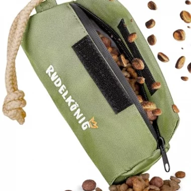 Rudelkönig Futterbeutel für Hunde - Apportierbeutel