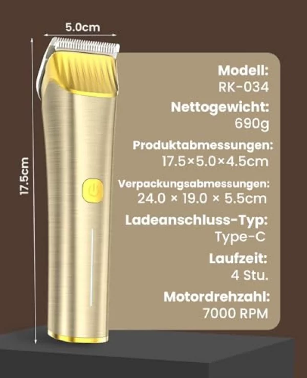 oneisall Schermaschine Pferd – Bild 8