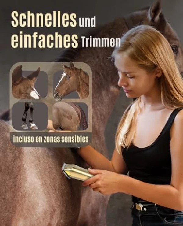 oneisall Schermaschine Pferd – Bild 5
