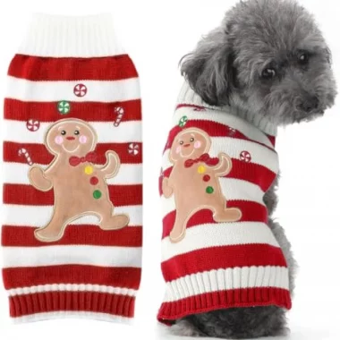 SKXEO Hundeweihnachtspullover