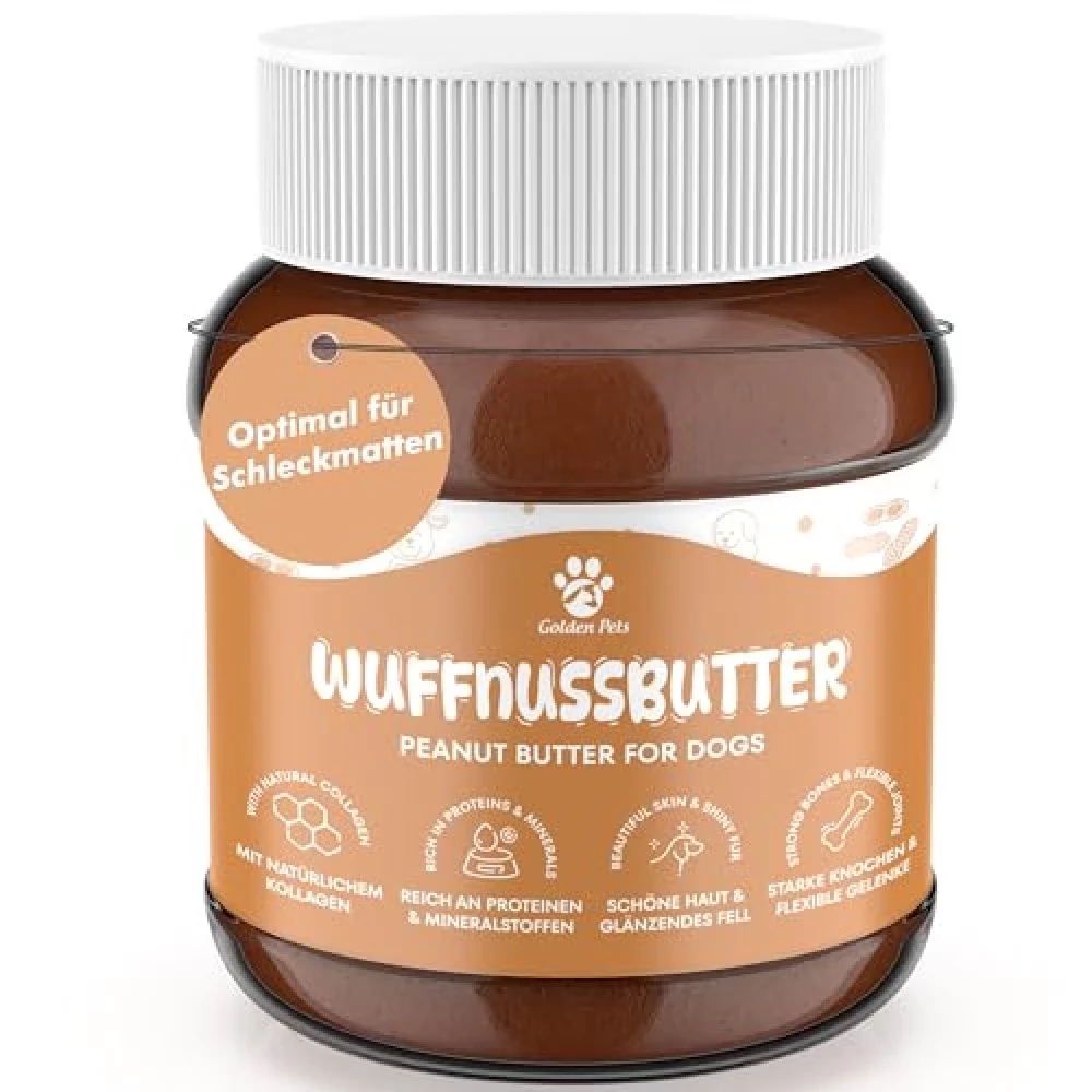 Wuffnussbutter Erdnussbutter für Hunde & Welpen