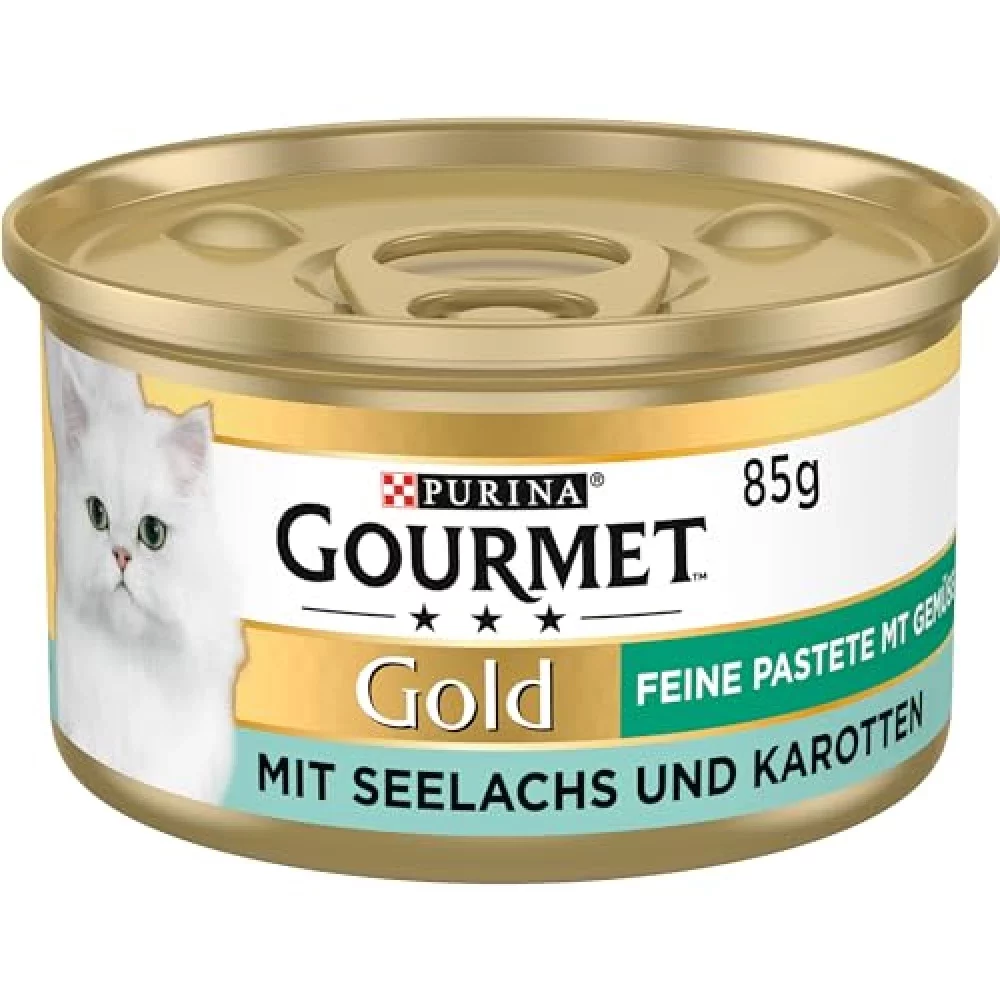 Gourmet PURINA GOURMET Gold Feine Pastete mit Gemüse Katzenfutter